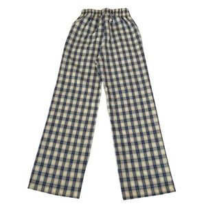 SHEIN Plaid Straight Leg‎ High Rise Pull on Trousers